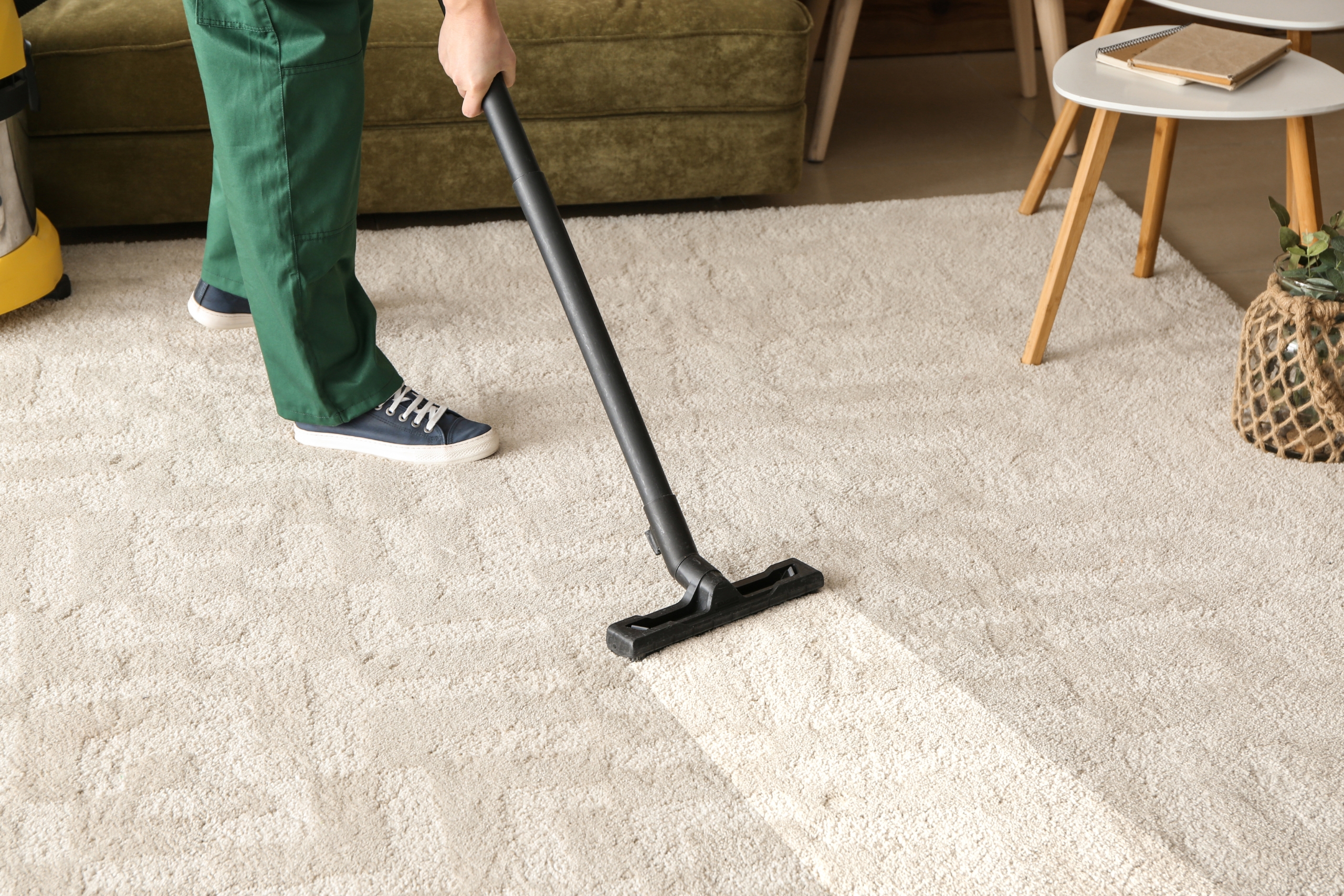 mopping floor