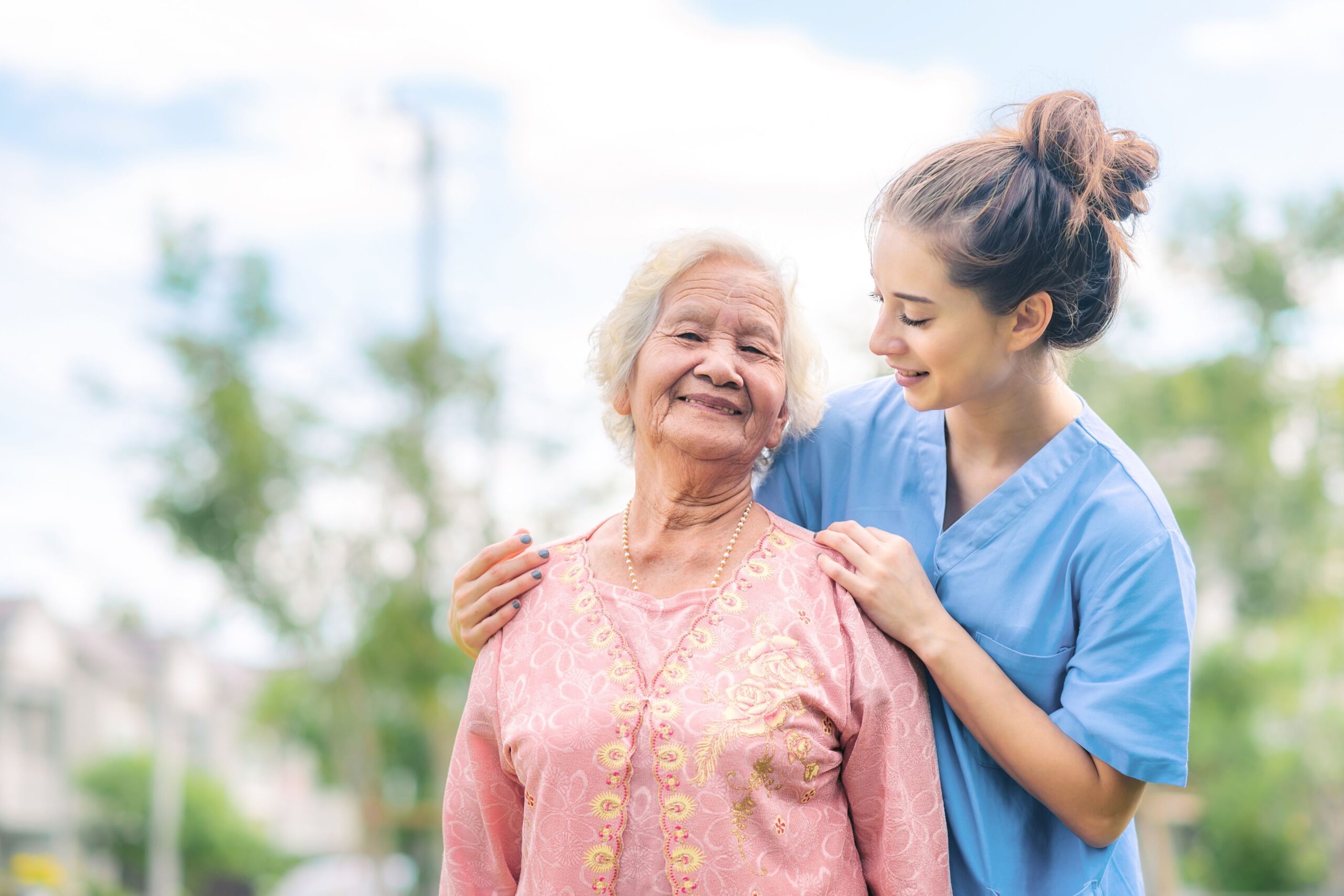 old woman and nurse 2